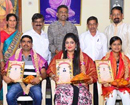 International Karate medalists felicitated at Belman